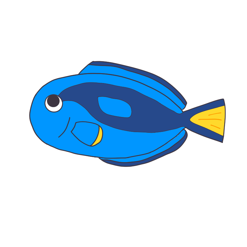 魚のイラスト
