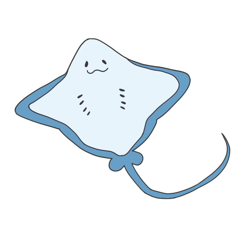 エイのイラスト